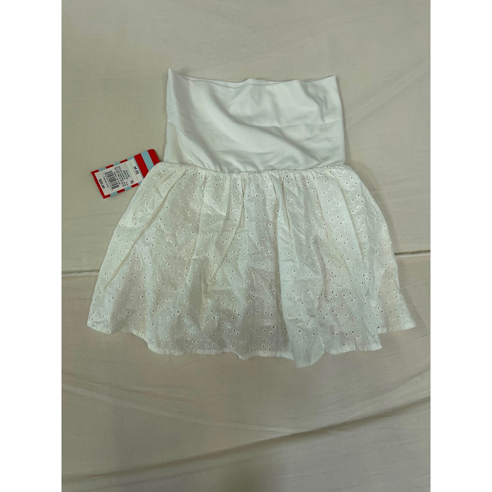 Cat & Jack Girls White Eyelet Lace Skort Size M 8‎ New With Tags